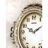 Akizuki Trading Victorian Palace Table Clock Negresco S White Antique Style Table Clock W20 x D4 x H25cm LS-PC012S-WH