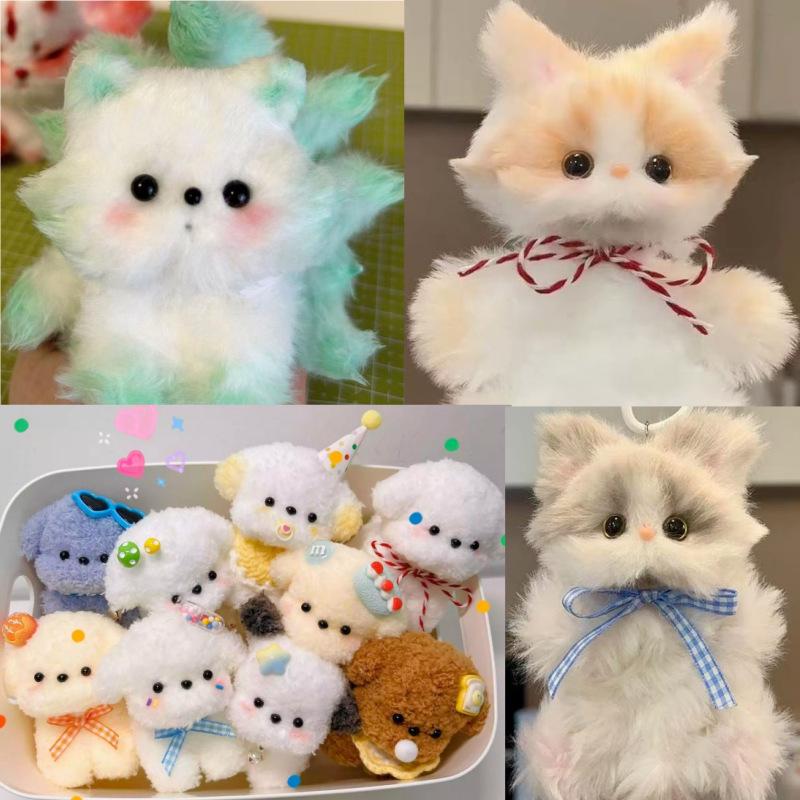 Crystal Eyes Plush Animal Doll