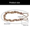 Curtain Tiebacks,Curtain Tie Backs for Curtains Drape Tieback Holders Cord with Metal Hook for Bedroom Farmhouses Decors