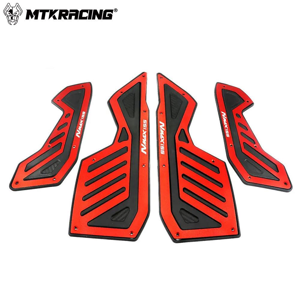 

Yamaha NMAX155 2020-2022 Нескользящий коврик для передней подставки для ног красный