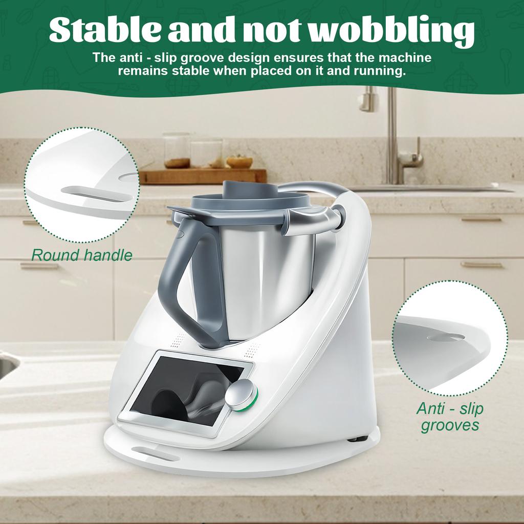 Kitchen Mixer Mat Acrylic Comfortable Grip Mixer Slider Mat Multifunctional Sliding Mat Anti Slip Kitchen Gadget