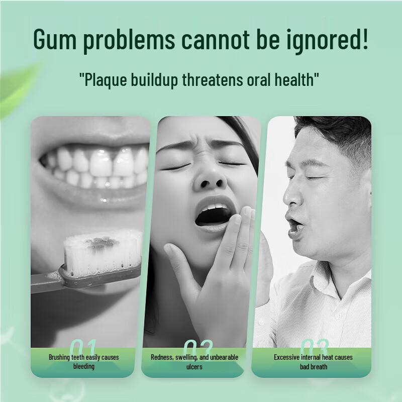Shuke 3-Piece Oral Care Toothpaste Set