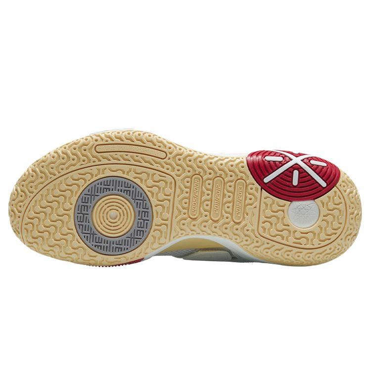 Li-Ning Way Of Wade All City 9 v2 White Red Men Sneakers ABAR049-5