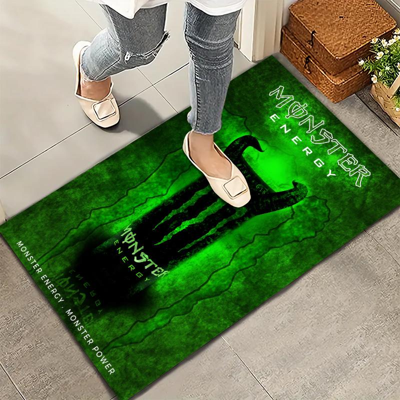 Monster Energy Carpet Rug for Living Room Bedroom Home Sofa Decoration,Kids play Nonslip Floor Mat