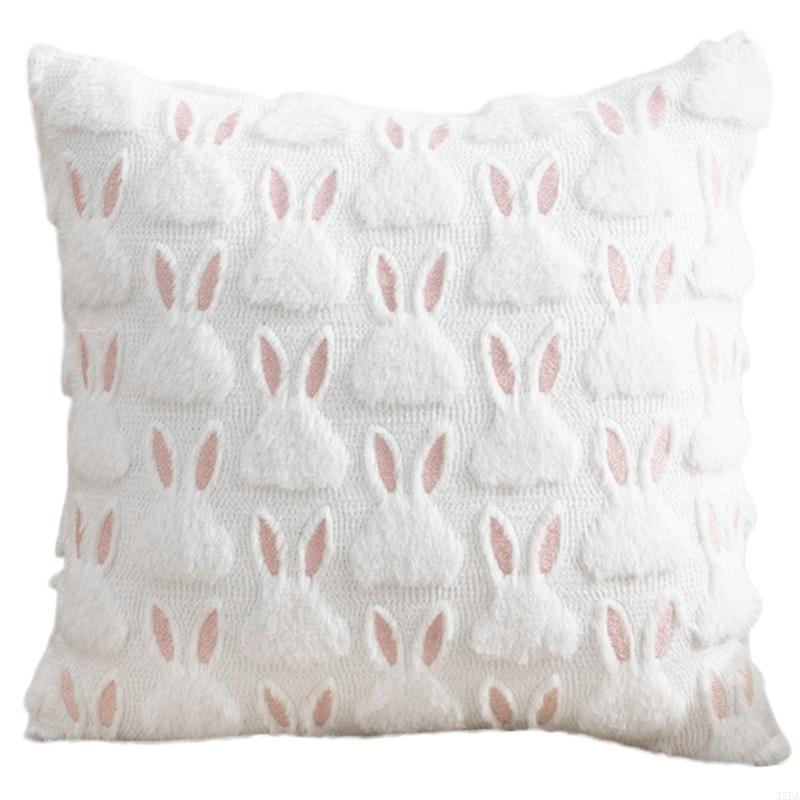 45x45cm Easters Rabbit Pillow Cover Bunnys Printed Pillow Case Party Decorations