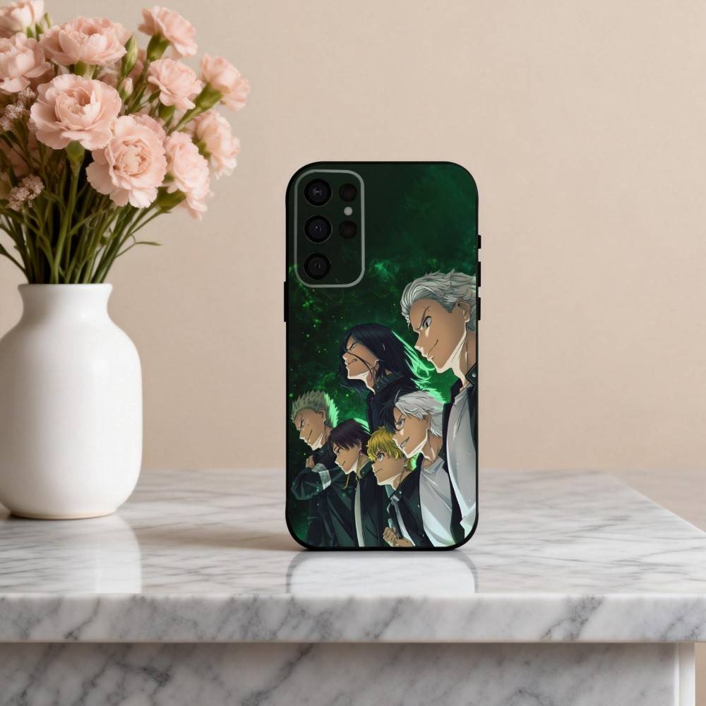 Manga W-Wind B-Breaker-R Phone Case For Samsung S25,S24,S21,S22,S23,S30,Ultra,S20,Plus,Others Soft Black Case