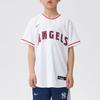 Nike X MLB KIDS Baseball Jacket Los Angeles Angels White Kids' HJ7859-100