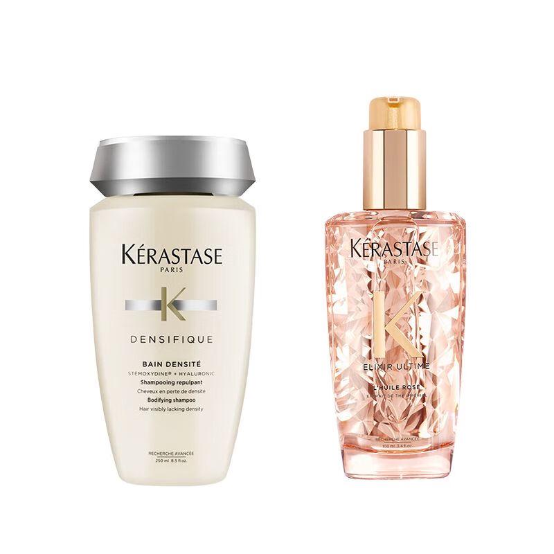 

Kérastase Revitalizing Shampoo & Rose Hair Oil Set