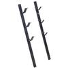 Trimmer Rack, 3 Place Weeder Trimmer Rack, Locking Trim Holder Landscape Trailer Rack Carrier Mount On Open Pickup/Trailer Enclosed Trailers, Pair
