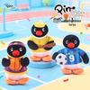 Portachiavi Peluche Originale Serie Atleta Pinguino - Regalo Carino per Compleanni o Coppie