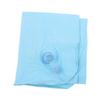 Portable Inflatable Flocking Pvc Pillow Camping Sleeping Air Pillow For Travel Outdoor Hiking Flight Foldable Head Rest Pillow