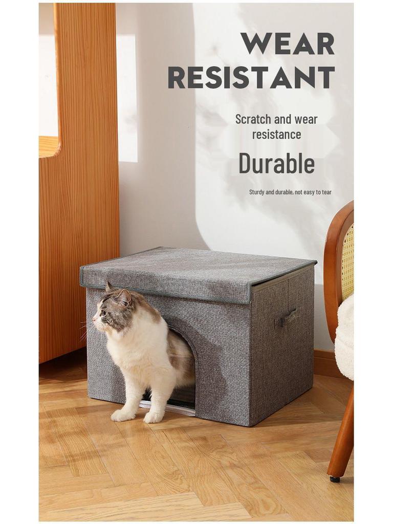 Portable Summer Cooling Nest for Cats & Dogs - Foldable, Air-Conditioned Sleep Pad