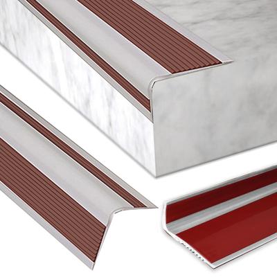Self-Adhesive Stair Edge Protector Non-Slip Waterproof Stair Edge Stripe Indoor Outdoor Stair PVC Anti-slip Strip