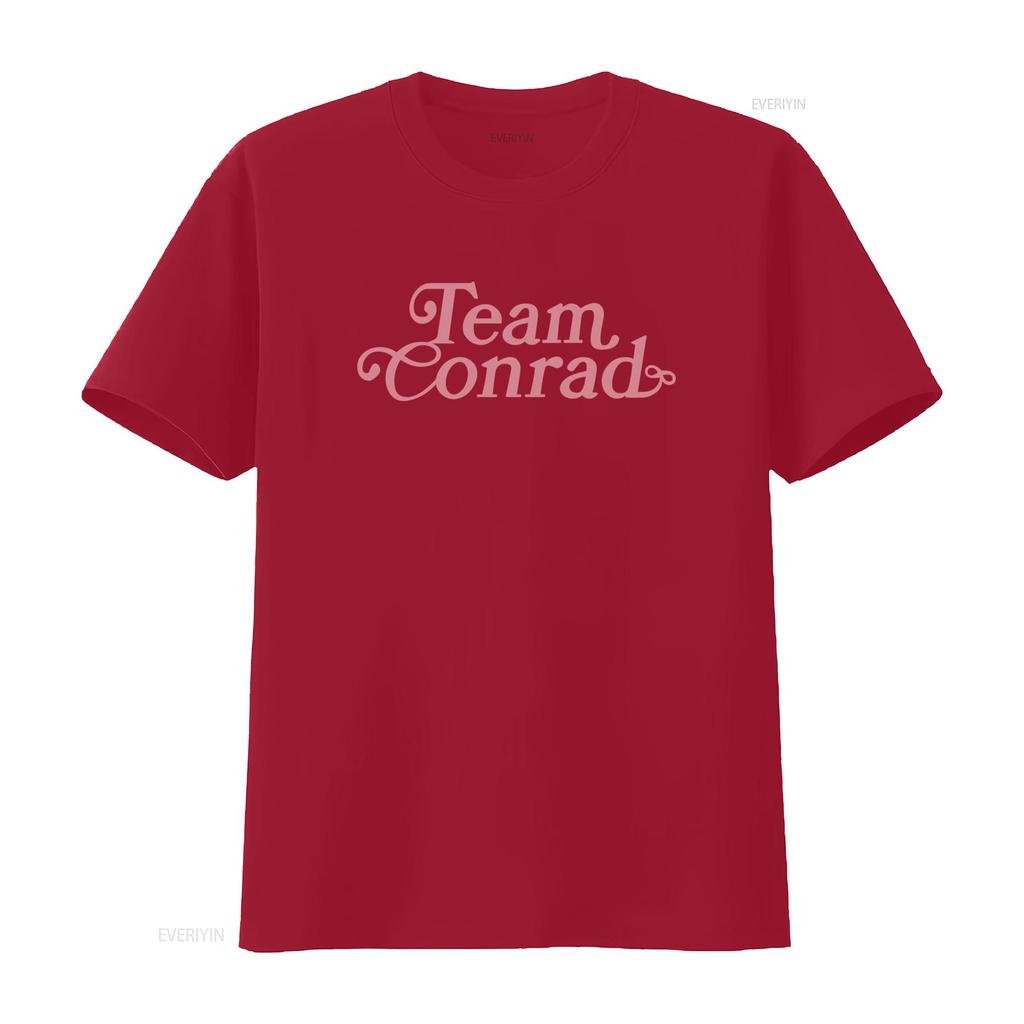 Team Conrad T Shirt The Summer I Turned Pretty Cousins Beach Crew Belly And Sweat Stylish Vintage Washed Versatile Breathable