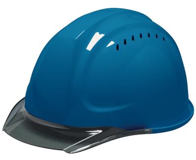 Arbeitshelm mit Air Mesh Hitzebarriere Thermal Shield Sky [DIC Plastic] SYA-CV-SFE4M-M3 Blau/Rauch