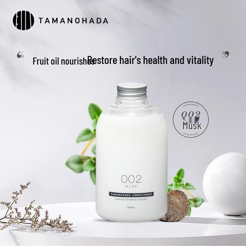 

Tamanohada Silicone-Free Hair Conditioner 540ml