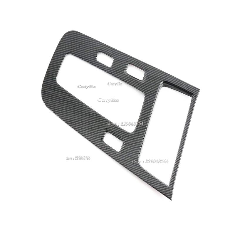 For Trumpchi GAC Empow 2024 ABS Carbon Fiber Color Car Gear Shift Panel Cover Sticker Trim Sticker Accessories