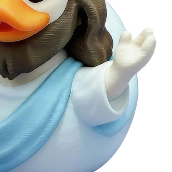 Jesus Anka Figur Samlarobjekt 3D-tryckta Kristna Anka Figurer Religiös Liten Jesus Anka Prydnad för Skrivbord Bil Instrumentbräda Dekor