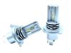 Buble LED H4 Headlight, White, Hi/Lo, Compatible with Vehicle Inspection, 6500k High Brightness, , 24V