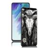 Pouzdro na telefon Satanic Scary Skull pro Samsung Galaxy S20 S21 FE S22 Ultra S10 Lite S10E S9 S8 Plus S7 Edge měkký TPU černý kryt