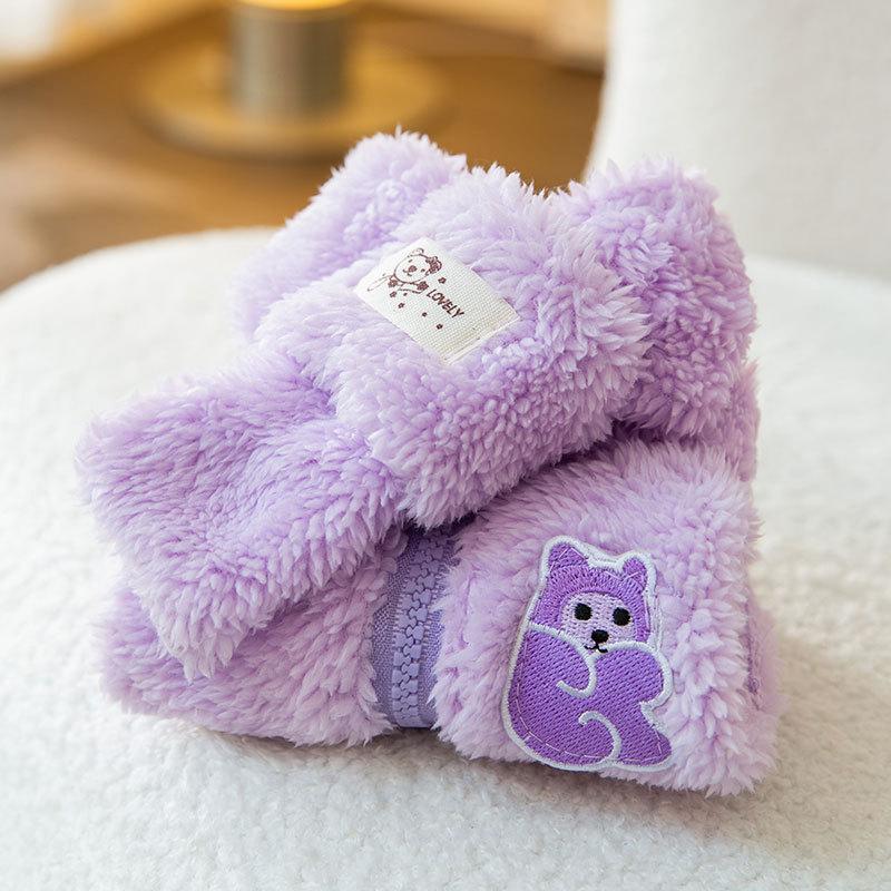 Cat Clothes Keep Warm In Autumn and Winter Jelly Bear Scarf Plush Winter Cat Kitten Anti-hair Loss Vest Cat Clothing
