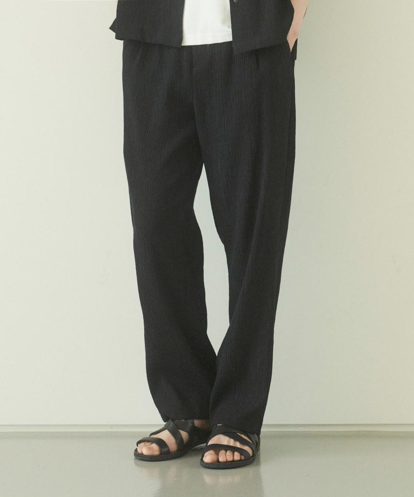 210EDIT Men'S Coolingcle One-Pleat Wide Pants [3 Color]_Ze2Pt028