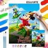 Fun and Fancy Free Oil Painting Kit Canvas DIY Home Decor Gift