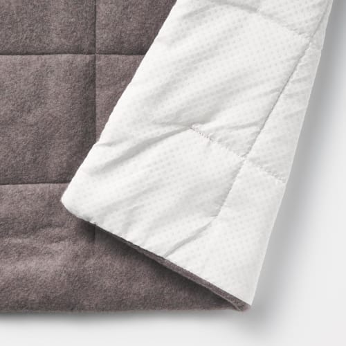 MUJI Non-slip Pad, Dark Brown, Single Size, 100 x 200 cm, Smooth Fleece 83412616