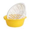 CHAHUA Double-Layer Silicone Drain Basket