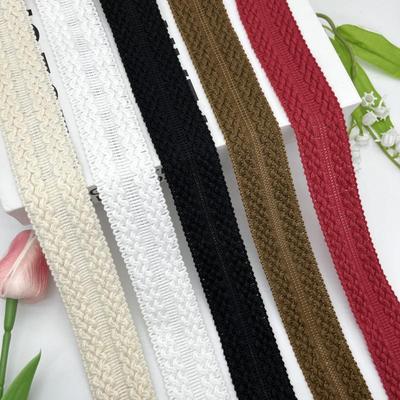 Factory Direct 5Yards/lot 3.5cm Wide Beige/Black/White Cotton Thread Trim Clothes Lace Sewing Craft Material