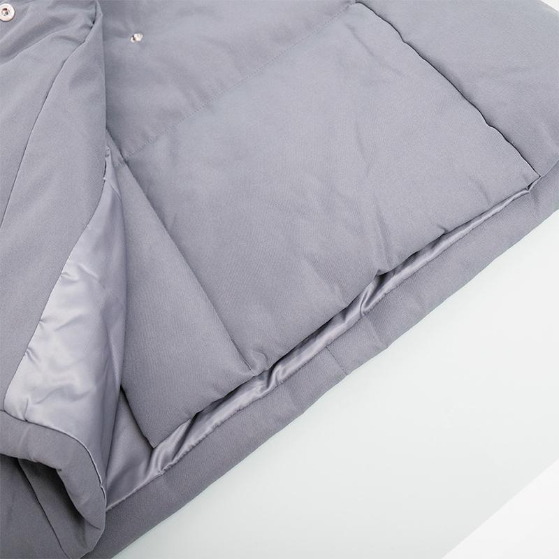 Winter Oversized Warm Long Cotton Padded Coats Women Loose Belt Quilted Parkas Jackets Thicken  Lace Up Single Breasted Overcoat