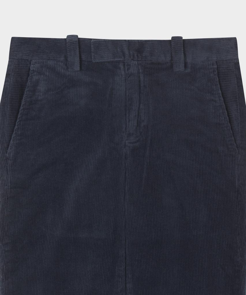 BROOKS BROTHERS Slim Fit 8W Corduroy Pants (Navy) (Bbpcmnf402)
