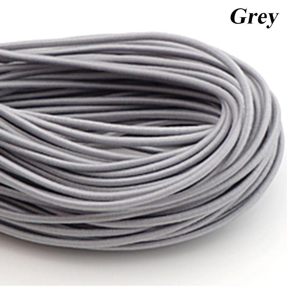 3mm 10m New DIY Line Craft Sewing Rope Round Rubber Colorful Elastic Band