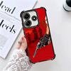 Red Dead R-Redemption Soft Phone Case For Xiaomi Redmi Note 14 15 Pro Plus 13 12 11S 11T 5G 10 9S 9 Plating Anti-Fall Fundas