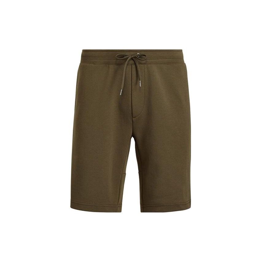 

Мужские трикотажные шорты Polo Ralph Lauren SS22 однотонные двусторонние оливково-зеленые MNPOSHO17610038-C52 S