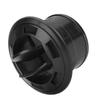 75mm Dashboard Air Conditioning Deflector Outlet Black Round Vent Universal for Bus RV