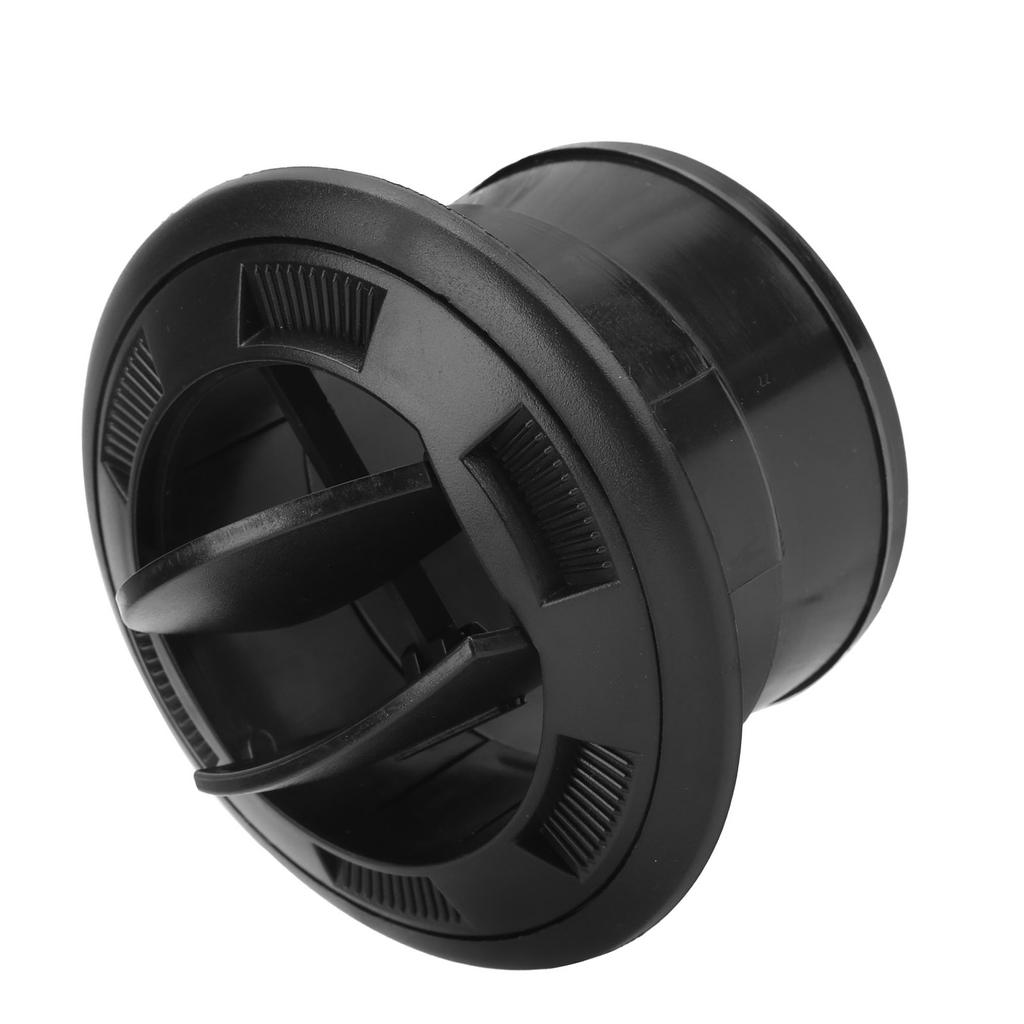 75mm Dashboard Air Conditioning Deflector Outlet Black Round Vent Universal for Bus RV