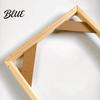 Easy Assembly Frame Wood Painting Frame, to Install Wooden Strips DIY Self Kit, Art Display Holder Decorative for Oil And Wall Stretched Bar Artistic