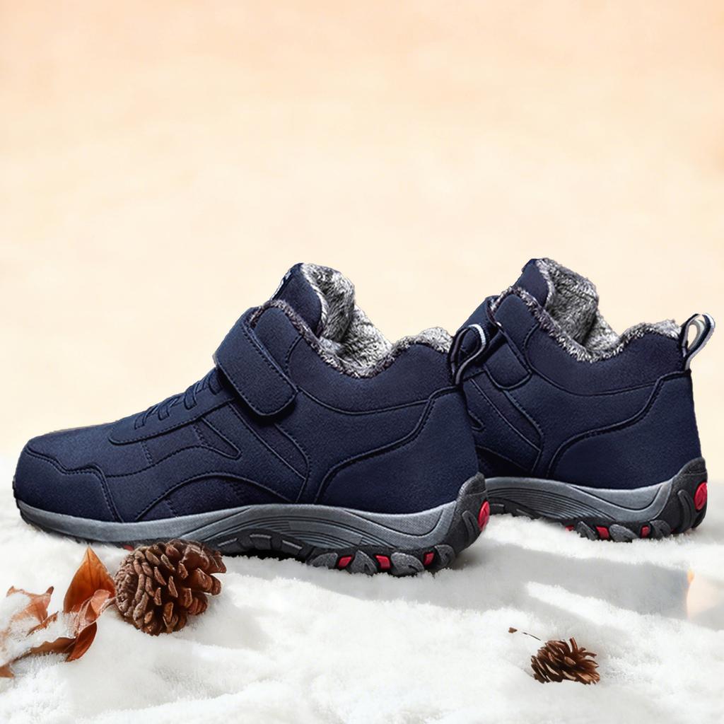 Warm Winter Shoes Men Boots With Fur Lightweight Comforty Outdoor Sneakers Classic Snow Boots For Unisex Winter Shoe Ankle Boots