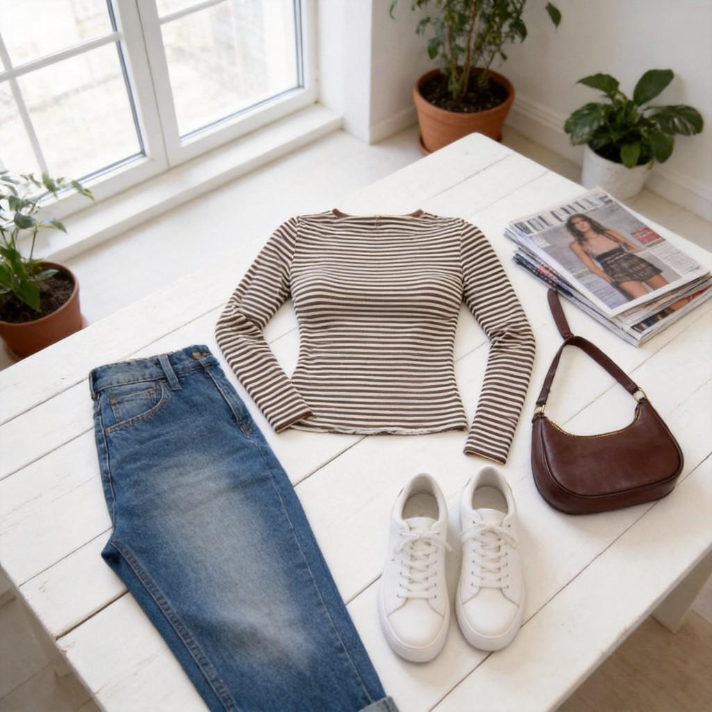 Casual Long Sleeve T Shirt For Women With Soft Polyester Material For Daily Use