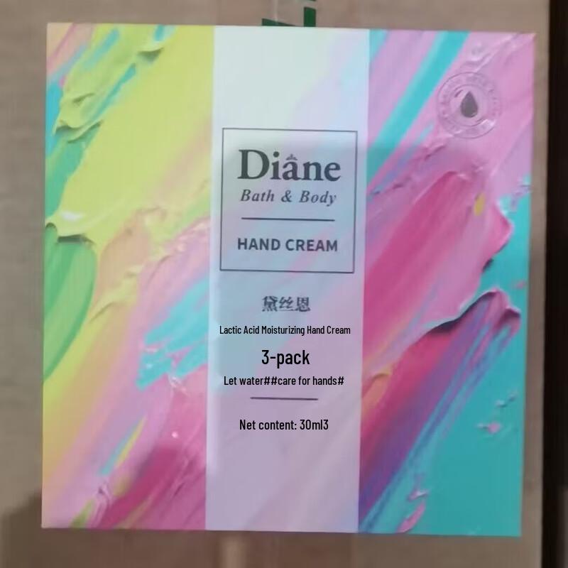 Diane Lactic Acid Moisturizing Hand Cream (3-Pack)
