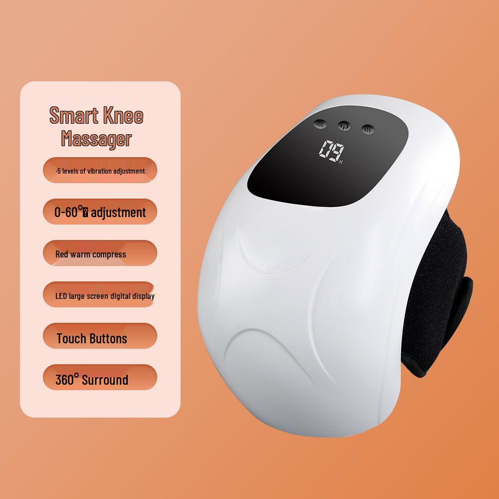 Smart 3D Knee Massager: Vibration & Infrared Heat Therapy for Targeted Leg Acupoints