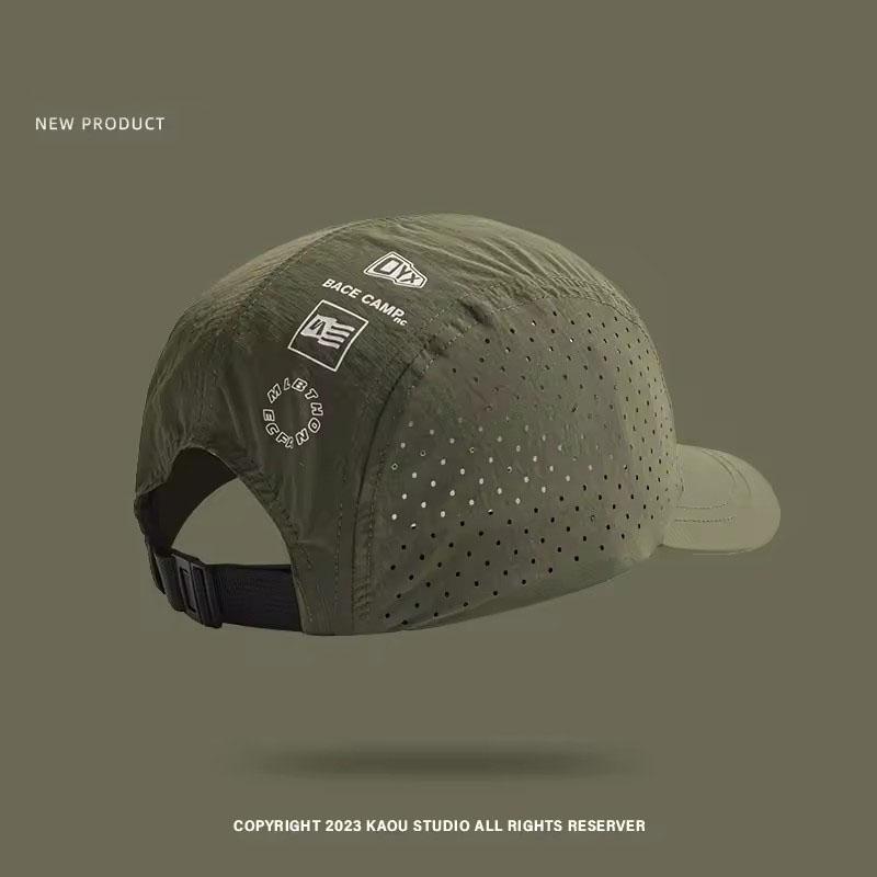 Summer Thin Breathable Mesh Baseball Caps for Men and Women Outdoor Camping Leisure Sun Protection Quick-drying Hiking Hats