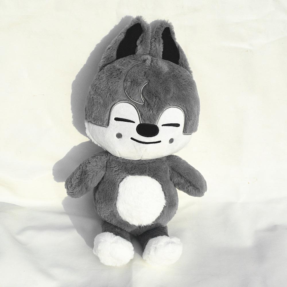 Kpop Doll Kpop Plush Toy Kpop Stuffed Animal Plushie Merch Product Wolf Bear Foxes Duck Stuffed Doll Soft Toy Peluches Gift