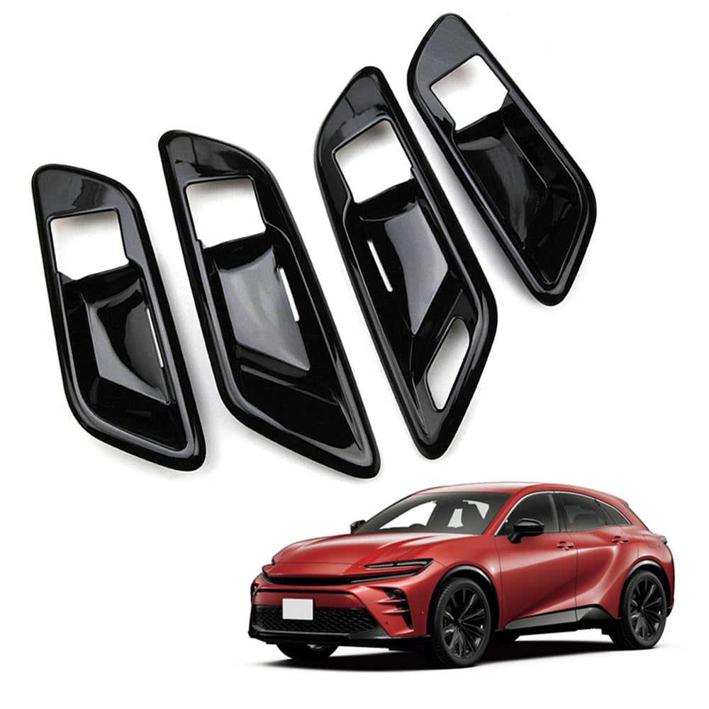 KOKATO Inner Door Handle Covers/Protectors (Black) for Crown Sport (35 Series) and Crown Estate (30 Series) RS Z