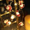 2meters 20lights Christmas String Lights Santa Claus Snowman Snowflake LED Light String Christmas Party Supplies Xmas Home Decor