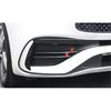 Fiber Front Fog Light Grilles Cover Trim For 22-25 Benz C Class AMG Sedan W206