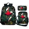 Hollow Knight 2 Silksong Backpack Teenagers Hornet Fridge Magnet Rucksack Shoulder Bag Pencil Case School Backpacks