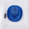 Sparkly Glowing Cowboy Hats Glinting Sequins Panama Hat for Party Halloween