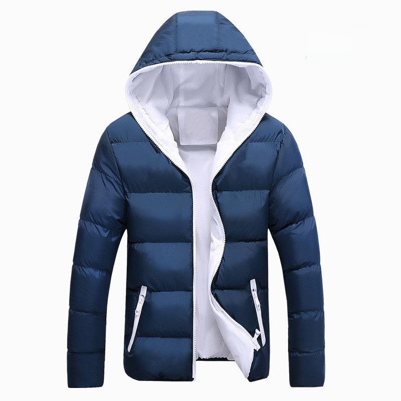 Herbst- & Winter Kapuzen Herren Baumwollmantel verdickt für Paare - Große Größe verfügbar